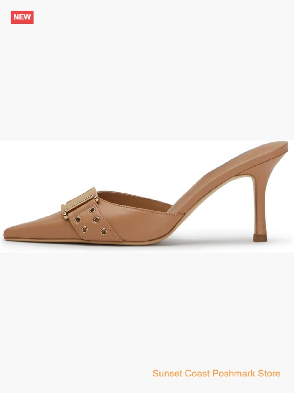 Women's Pointed Toe Bow Heels Mules Slip On Stiletto Heels Dress Party Wedding